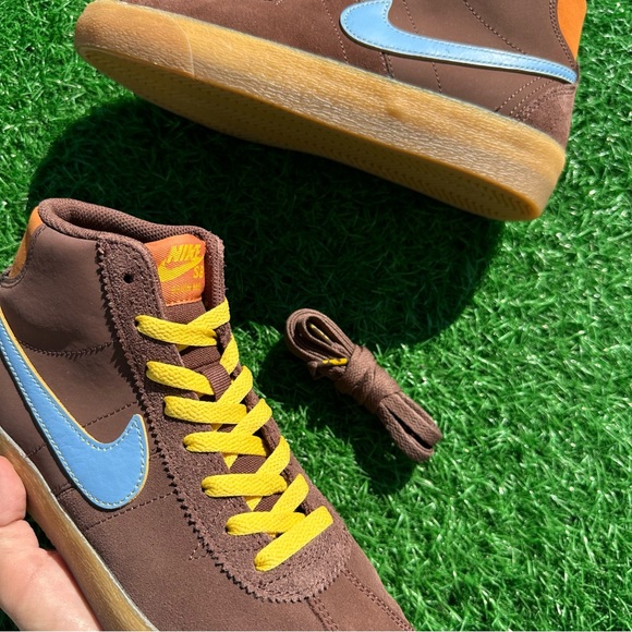 Nike SB Bruin Hi PRM Wss Light Chocolate / Light Blue - Picture 5 of 14